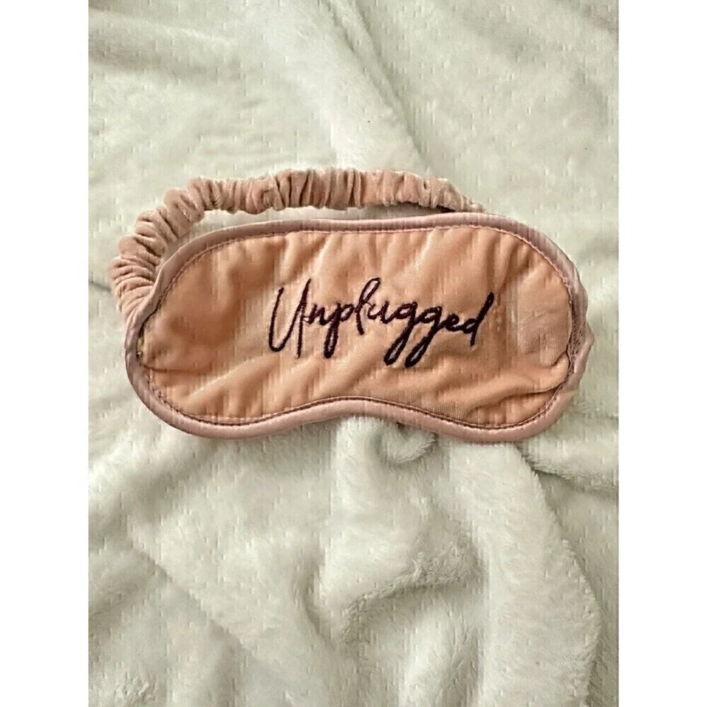 NEW Accessory Lot Nordstrom BP. Charm Set Unplugged Eye Mask Sequin Face Mask